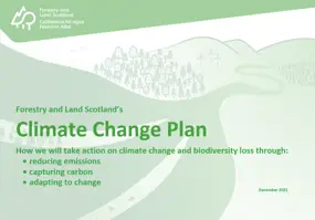 Illustrated cover of FLS Climate Change Plan